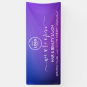 Zakelijk logo modern professioneel 6' banner (Verticaal)