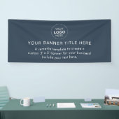 Zakelijk logo modern professioneel 6' banner (Beurs)