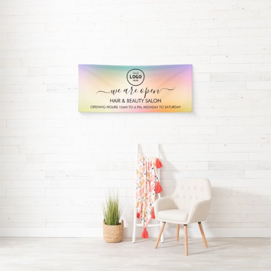 Zakelijk logo modern professioneel 6' banner (Insitu)