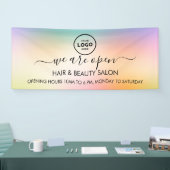 Zakelijk logo modern professioneel 6' banner (Beurs)