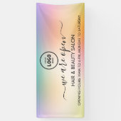 Zakelijk logo modern professioneel 6' banner (Verticaal)