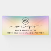 Zakelijk logo modern professioneel 6' banner (Horizontaal)