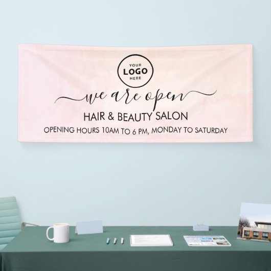 Zakelijk logo modern professioneel 6' banner (Beurs)