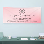 Zakelijk logo modern professioneel 6' banner (Beurs)