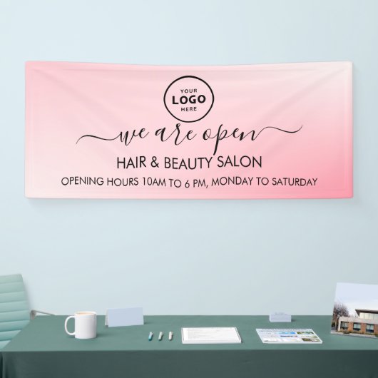 Zakelijk logo modern professioneel 6' banner (Beurs)