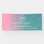 Zakelijk logo modern professioneel 6' banner (Horizontaal)