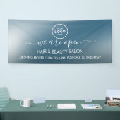 Zakelijk logo modern professioneel 6' banner (Beurs)