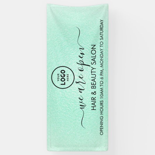 Zakelijk logo modern professioneel 6' banner (Verticaal)