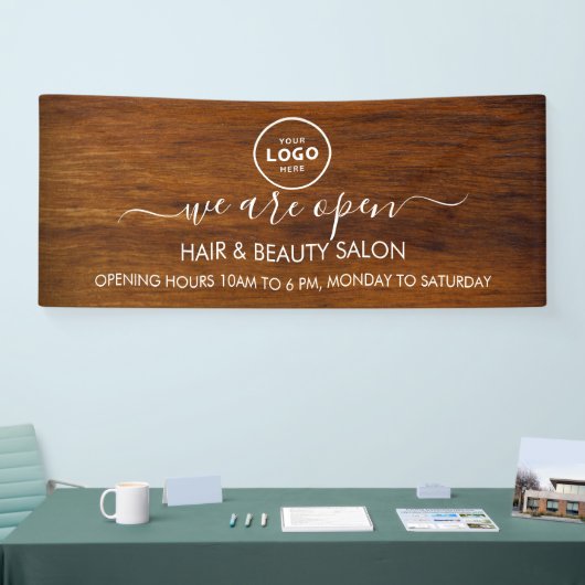 Zakelijk logo modern professioneel 6' banner (Beurs)