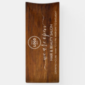 Zakelijk logo modern professioneel 6' banner (Verticaal)