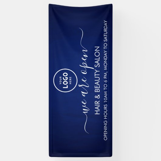 Zakelijk logo moderne professionele 6' banner (Verticaal)