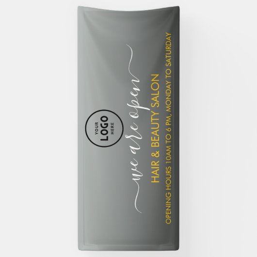 Zakelijk logo moderne professionele 6' banner (Verticaal)