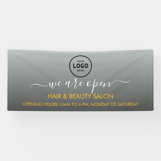 Zakelijk logo moderne professionele 6' banner (Horizontaal)