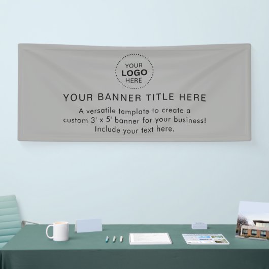 Zakelijk logo moderne professionele 6' banner (Beurs)