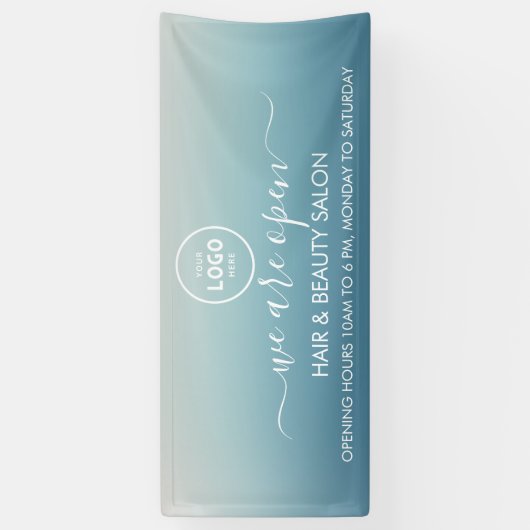 Zakelijk logo moderne professionele 6' banner (Verticaal)