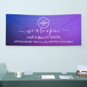 Zakelijk logo moderne professionele 6' banner (Beurs)