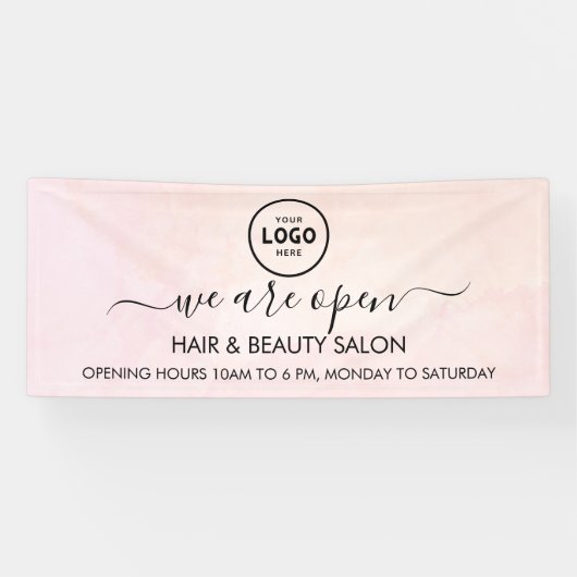 Zakelijk logo moderne professionele 6' banner (Horizontaal)