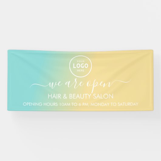 Zakelijk logo moderne professionele 6' banner (Horizontaal)