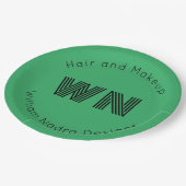 Zakelijk logo monogram bleek Groenboek bord (Gekanteld)