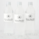 Zakelijk Logo | Naam | Slogan Website Promotionee Waterfles Etiket (Flessen)