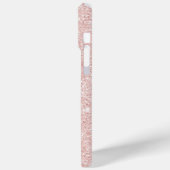 Zakelijk logo nep bleke roze gouden glitter Case-Mate iPhone case (Achterkant / Links)