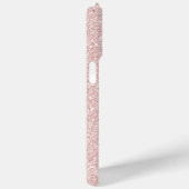 Zakelijk logo nep bleke roze gouden glitter Case-Mate iPhone case (Achterkant / Rechts)
