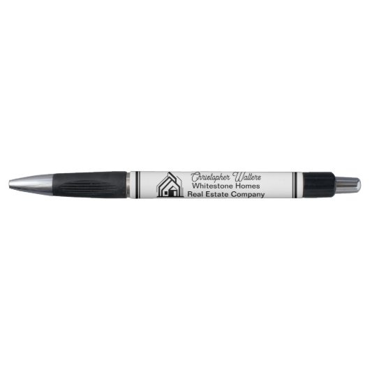 Zakelijk Logo Onroerend Goed Moderne Makelaar Mark Pen (Voorkant)