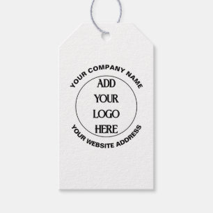 Zakelijk logo op maat cadeaulabel
