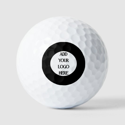 Zakelijk logo op maat golfballen (Voorkant)