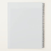 Zakelijk logo op maat planner (Achterkant)