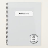 Zakelijk logo op maat planner (Voorkant)