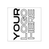 Zakelijk logo op maat rubberstempel (Afrduk)