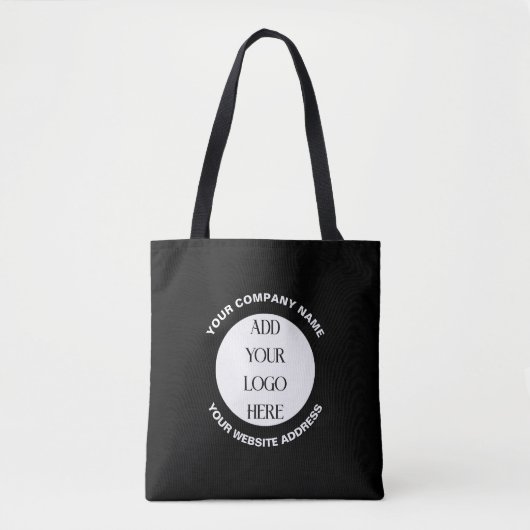 Zakelijk logo op maat tote bag (Voorkant)