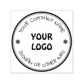 Zakelijk logo op maat zelfinkende stempel (Design)