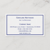 Zakelijk Logo Paars Sinaasappel Mandala Visitekaartje (Achterkant)