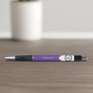 Zakelijk Logo Paarse Promotionele Merkpen Pen