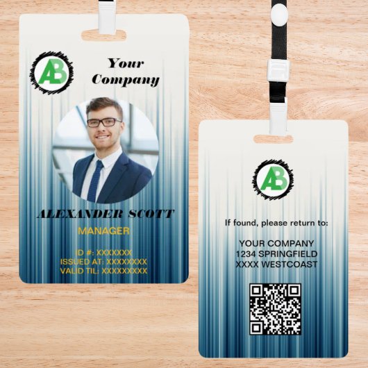 Zakelijk Logo Personeel personeelslid werknemer Badge
