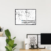 Zakelijk Logo Poster - Reflect Designers (Thuiskantoor)