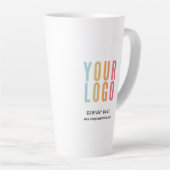 Zakelijk Logo Promotie Latte Mok (Rechterhoek)