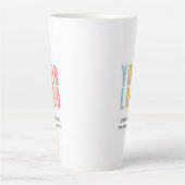 Zakelijk Logo Promotie Latte Mok (Voorkant)