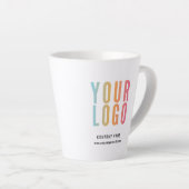 Zakelijk Logo Promotie Latte Mok (Rechterhoek)