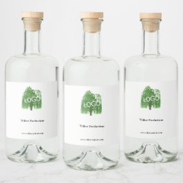 Zakelijk Logo Promotiebedrijf Likeurfles Etiket