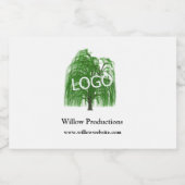 Zakelijk Logo Promotiebedrijf Voedselcontainer Etiket (Enkel label)