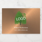 Zakelijk Logo Promotioneel Bedrijf Koper Voedselcontainer Etiket (Enkel label)