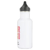 Zakelijk logo promotioneel wit waterfles (Rechts)