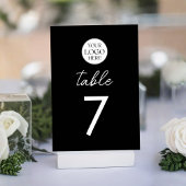 Zakelijk Logo QR Code Menu Modern Minimalistisch Kaart