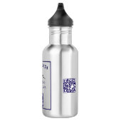 Zakelijk Logo QR Code Merkpromotie Waterfles (Rechts)