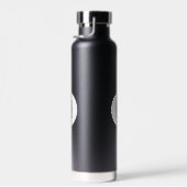 Zakelijk Logo QR Code Tekst Branding Promotie Waterfles (Rechts)