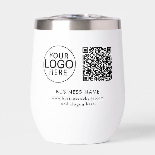 Zakelijk Logo QR Code Zakelijke Evenementen (Voorkant)
