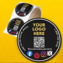 Zakelijk Logo QR Sociale Media